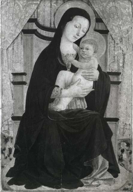 Carbonora — Walker Pesellinesque Master - sec. XV - Madonna con Bambino — insieme